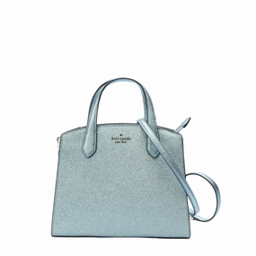 Kate Spade Blue Glitter Tinsel Satchel