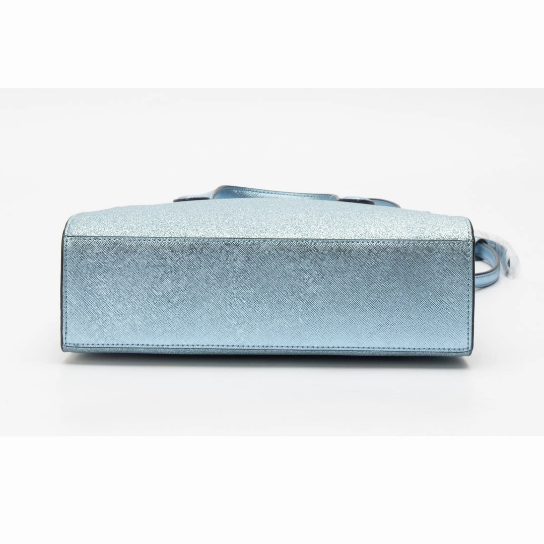 Kate Spade Blue Glitter Tinsel Satchel