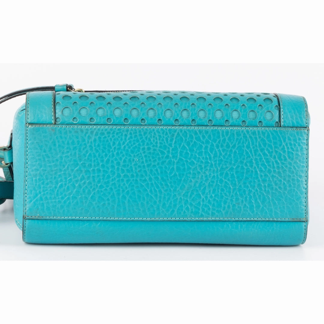Kate Spade Perri Lane Bubbles Delaney Leather Satchel