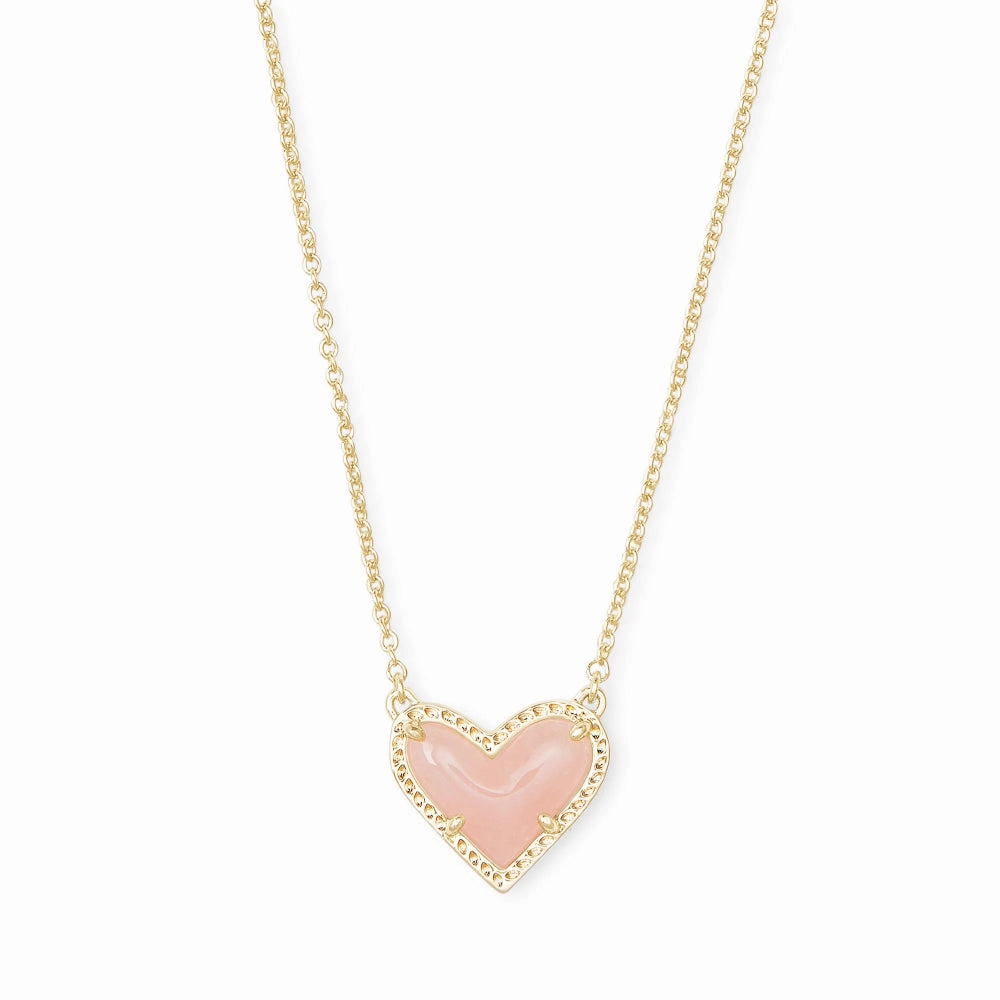 Kendra Scott Ari Heart Gold Pendant Necklace
