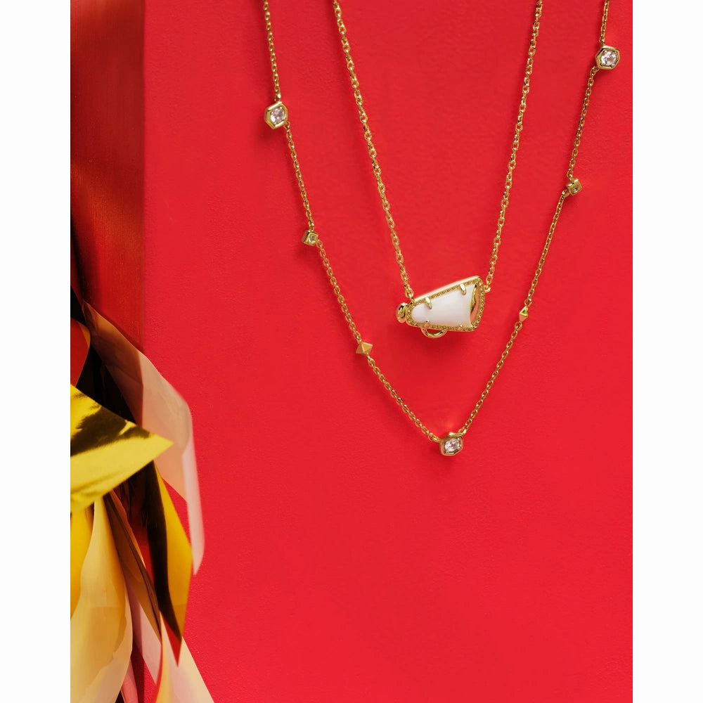 Kendra Scott Cheer Short Pendant Necklace