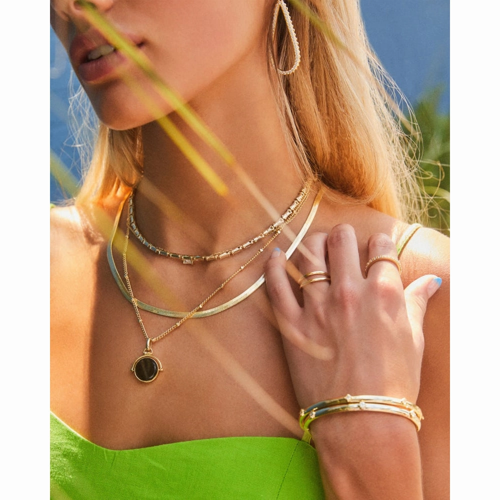 Kendra Scott Kassie Chain Necklace in Gold