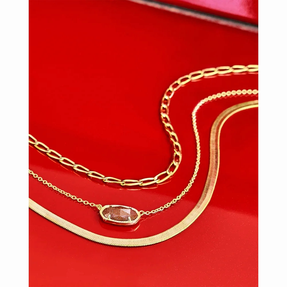 Kendra Scott Kassie Chain Necklace in Gold