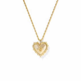 Kendra Scott Mallory Rose Locket Short Pendant Necklace