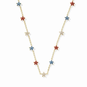 Kendra Scott Sierra Star Crystal Strand Necklace