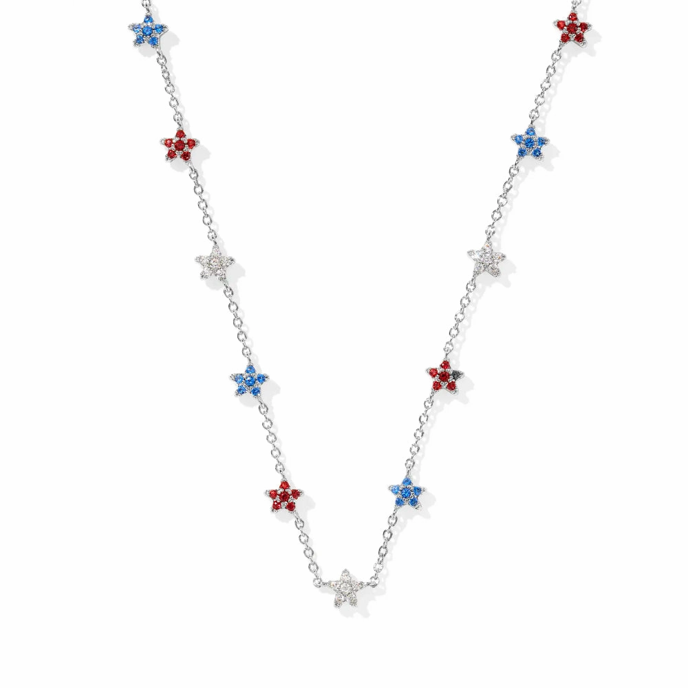 Kendra Scott Sierra Star Crystal Strand Necklace