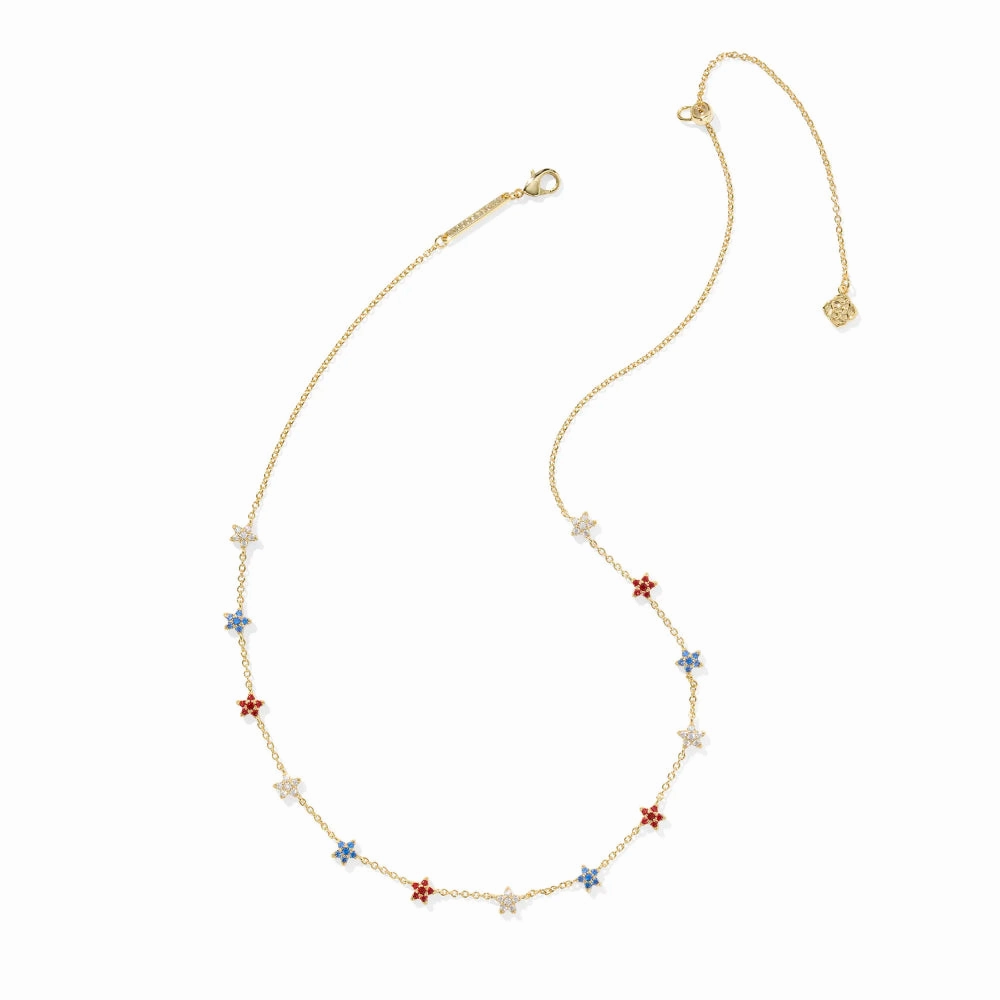 Kendra Scott Sierra Star Crystal Strand Necklace