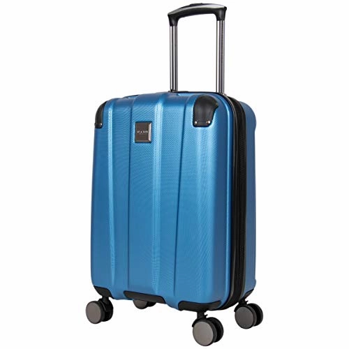 Kenneth Cole Reaction Continuum Hardside 8-Wheel Expandable Upright Spinner Luggage, Vivid Blue, 3-Piece Set (20", 24", & 28")