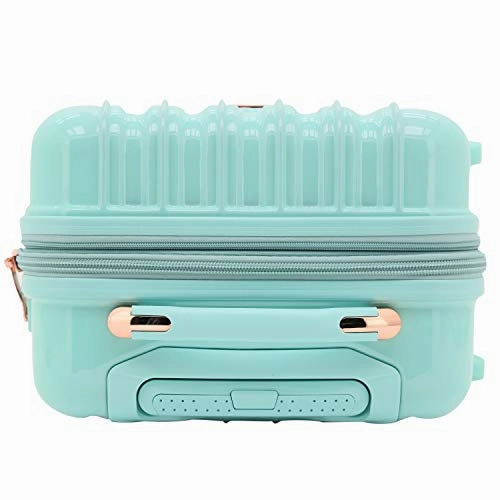kensie Women's Alma Hardside Spinner Luggage, Opal, Carry-On 20-Inch