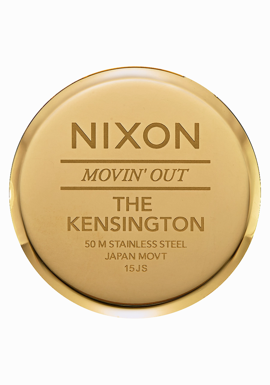 Kensington Leather - Gold / Black