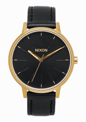 Kensington Leather - Gold / Black