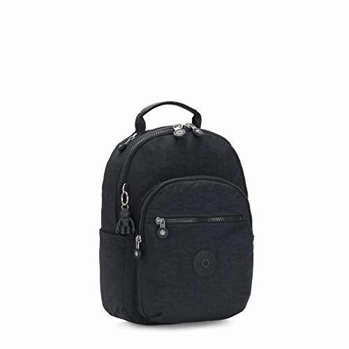 Kipling Women's Seoul Backpack, Blue Bleu, 10"L x 13.75"H 4.5"D