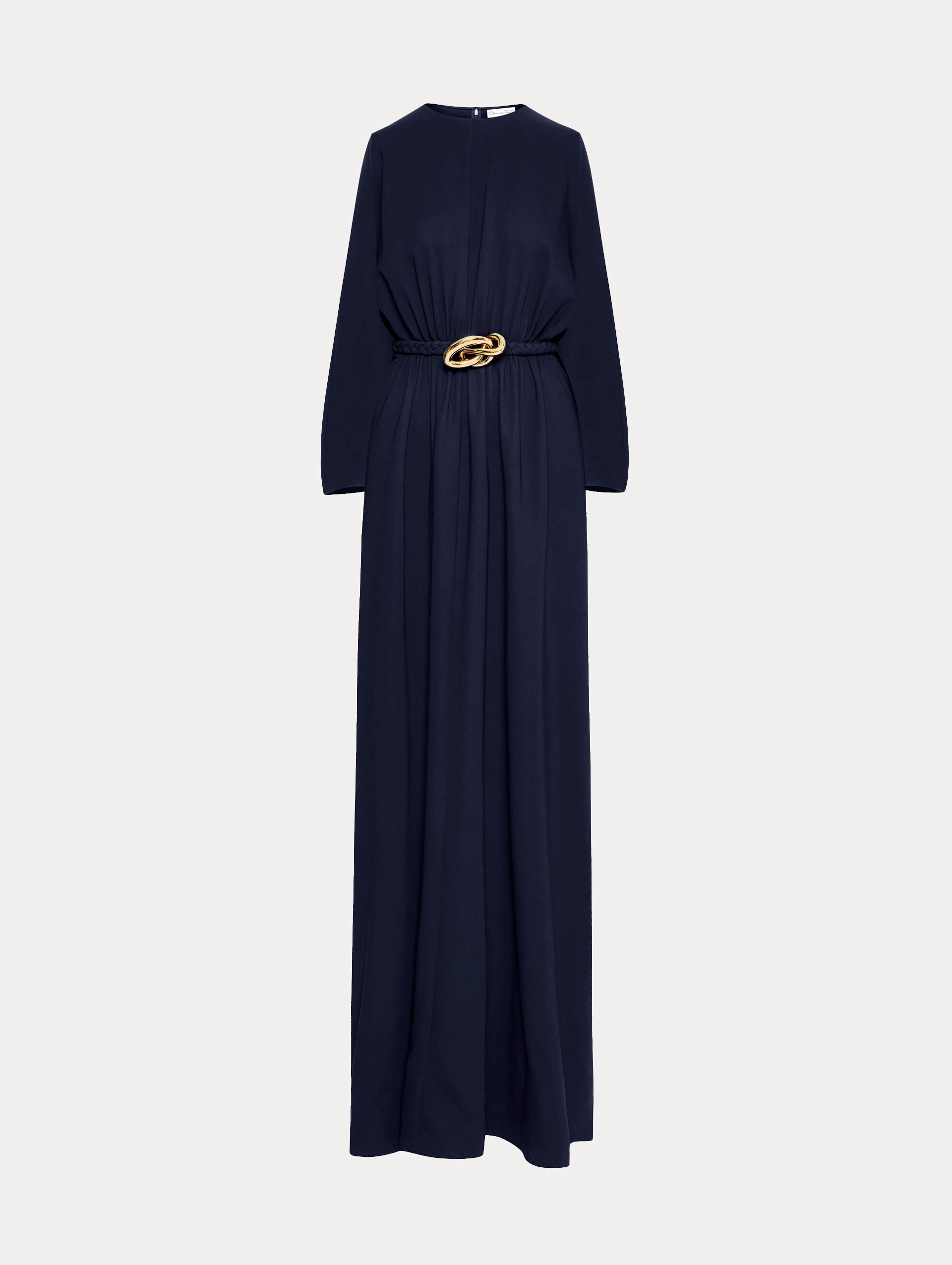 Knotted Belt Georgette Caftan
