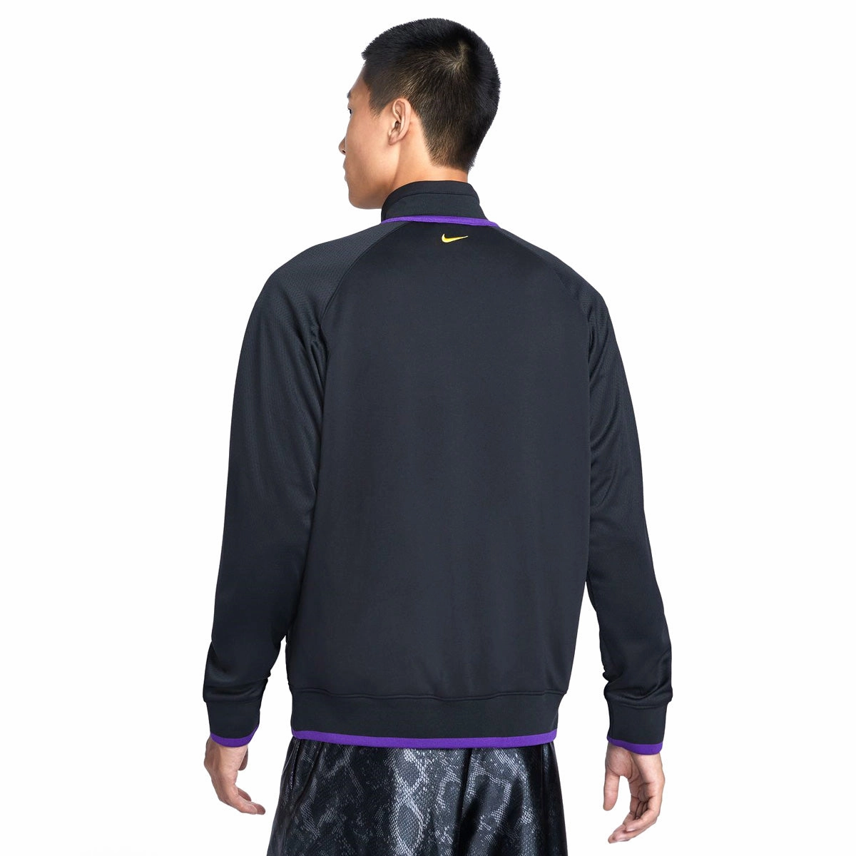 Kobe Dri Fit Basketball Jacket 'Black Field Purple'