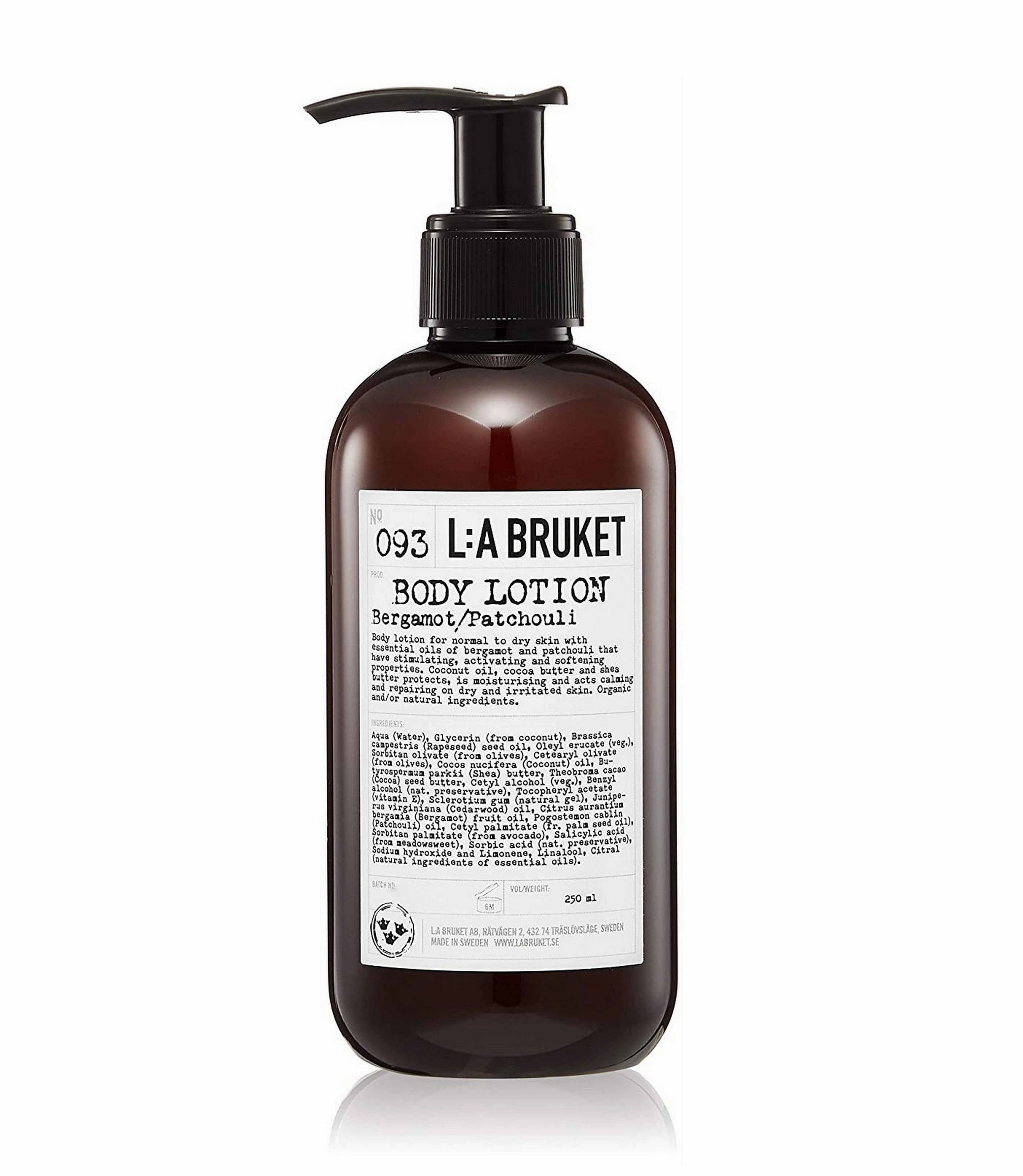 LA Bruket No.93 Body Lotion Bergamot