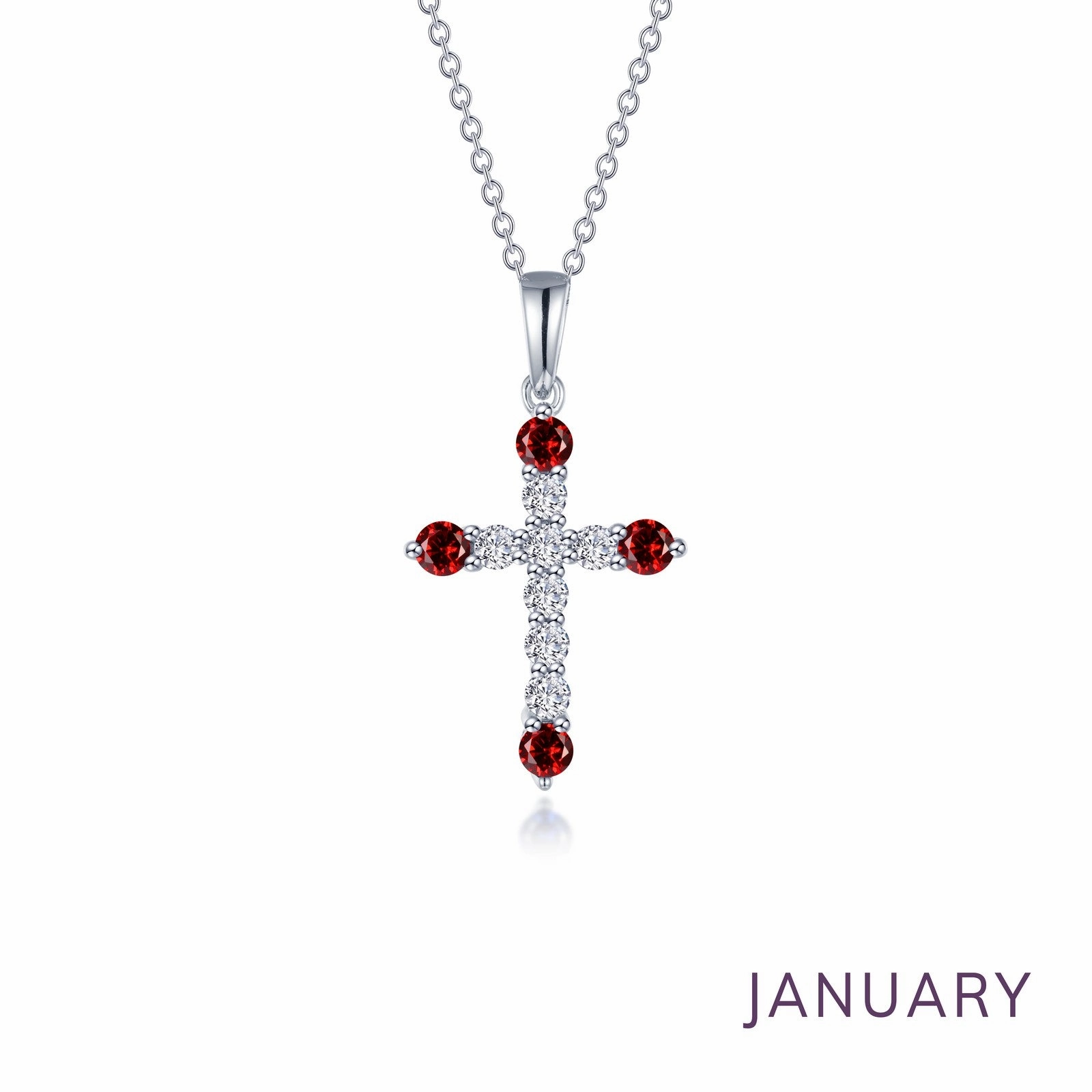 Lafonn Birthstone January Necklace BP007GNP20