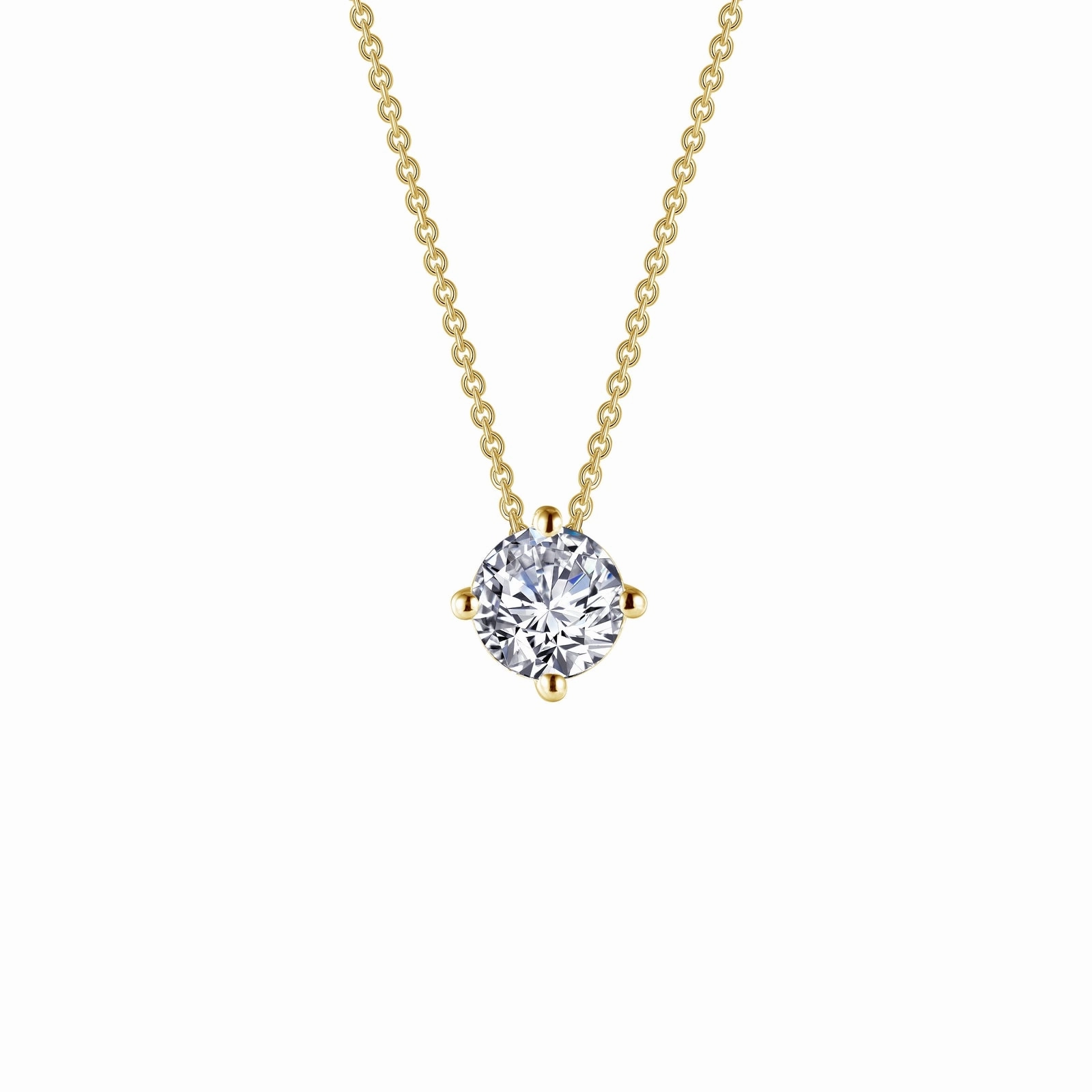 Lafonn Classic Round Diamond Necklace N0175CLG20