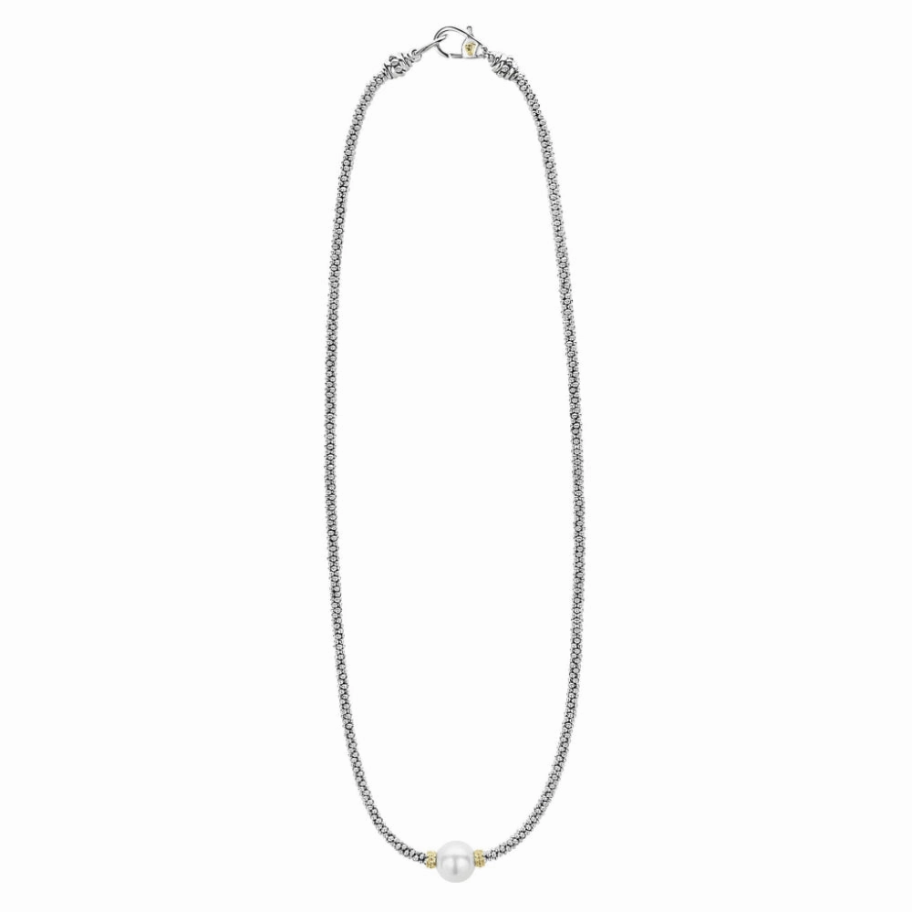 Lagos Luna Caviar Pearl Necklace