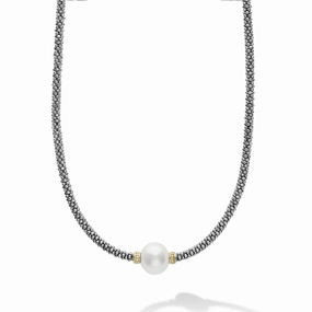 Lagos Luna Caviar Pearl Necklace