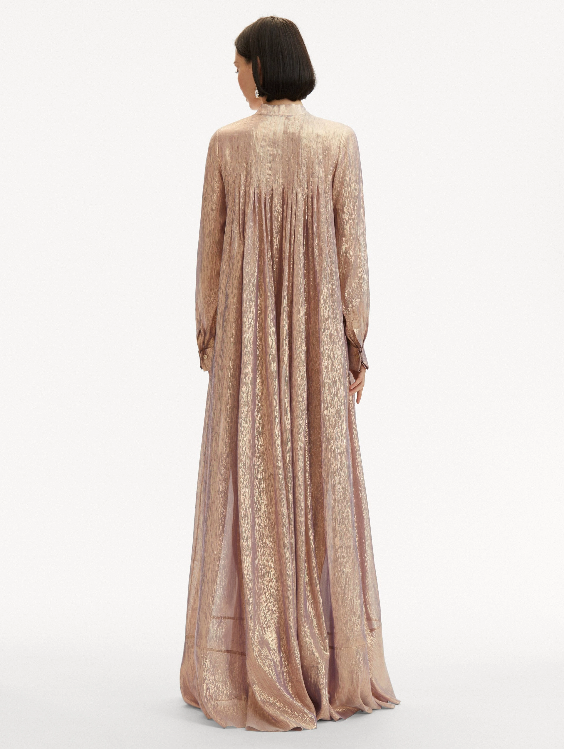 Lam?? Mousseline Pleated Caftan
