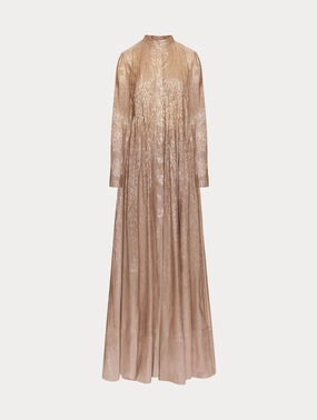 Lam?? Mousseline Pleated Caftan