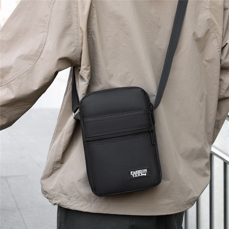 Large capacity double Oxford cloth messenger bag