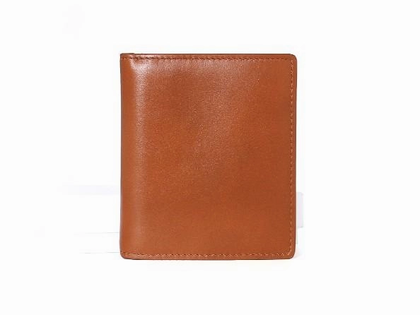 Leather Mens Slim Bifold Small Wallet Front Pocket Wallet billfold Small Wallet for Men
