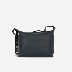 Loewe Loewe - Cubi Crossbody - Navy Blue Calfskin SHW - Pre-Loved