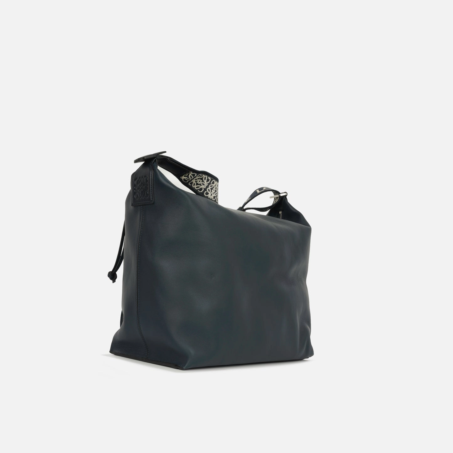 Loewe Loewe - Cubi Crossbody - Navy Blue Calfskin SHW - Pre-Loved