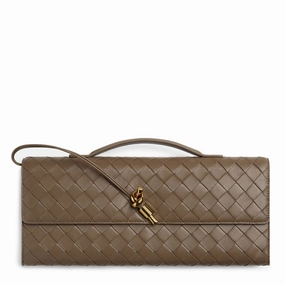 Long Clutch Andiamo Top Handle, Pinecone