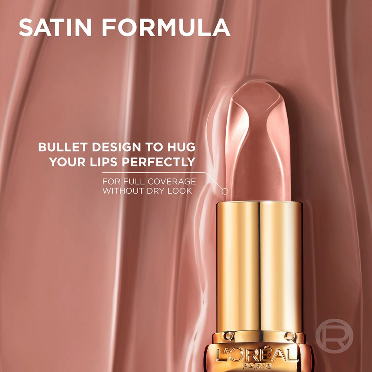 Loreal Colour Riche Nudes Of Worth Satin Lipstick