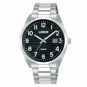 Lorus Black Dial Mens Watch RH905RX9