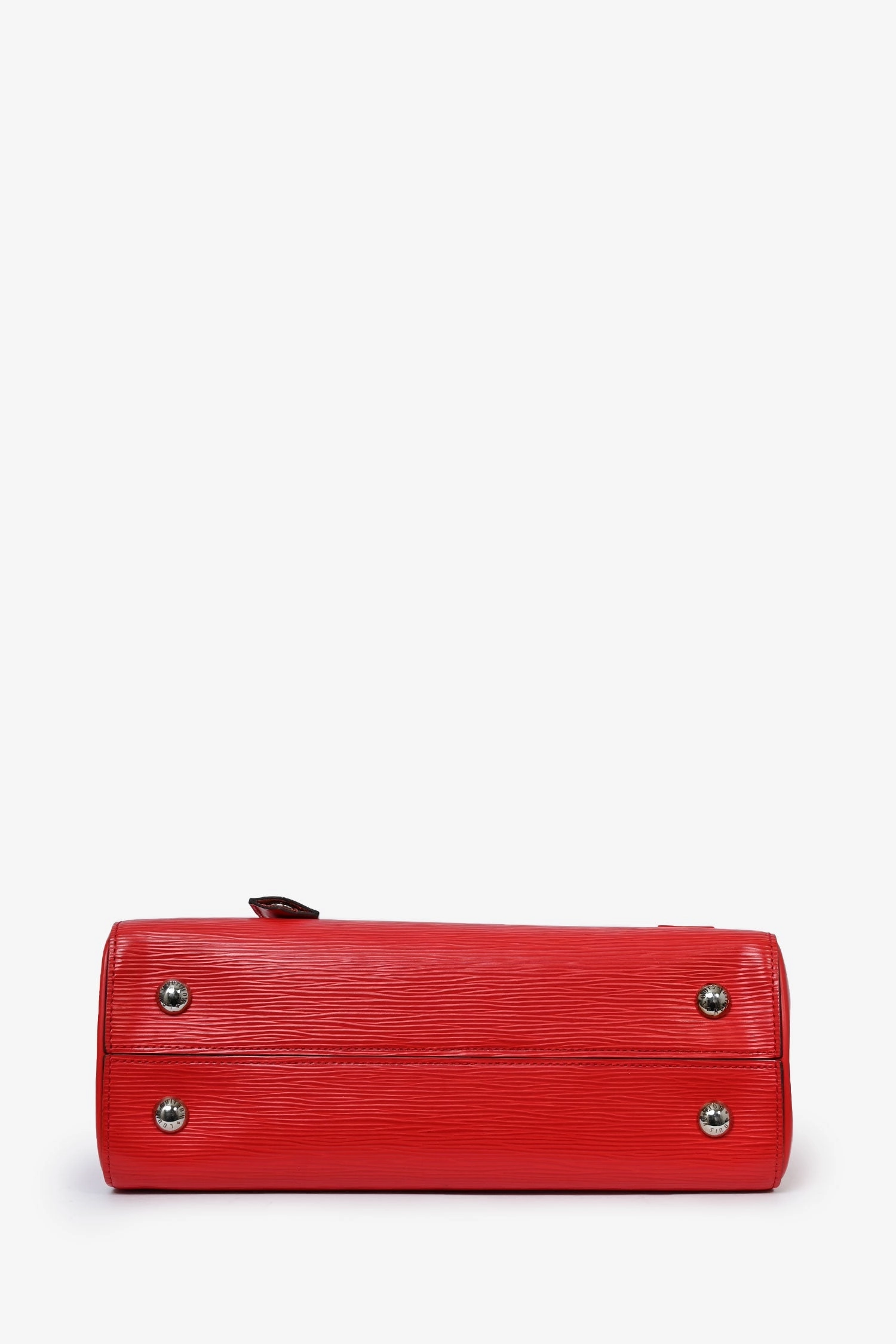 Louis Vuitton 2015 Vibrant Red Epi Leather Top Handle with Strap