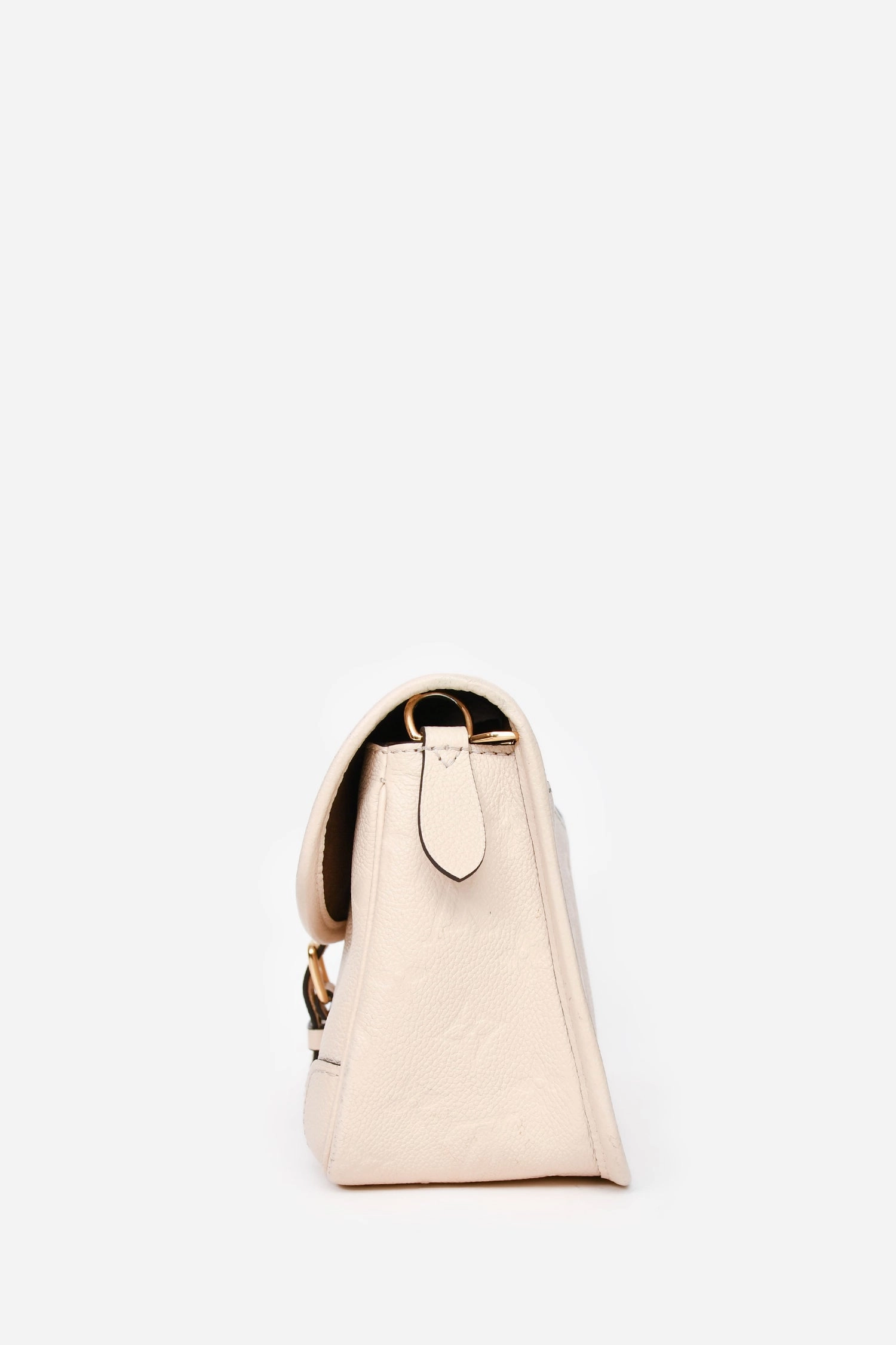 Louis Vuitton 2023 Cream Leather Emprienete Diane Crossbody Bag