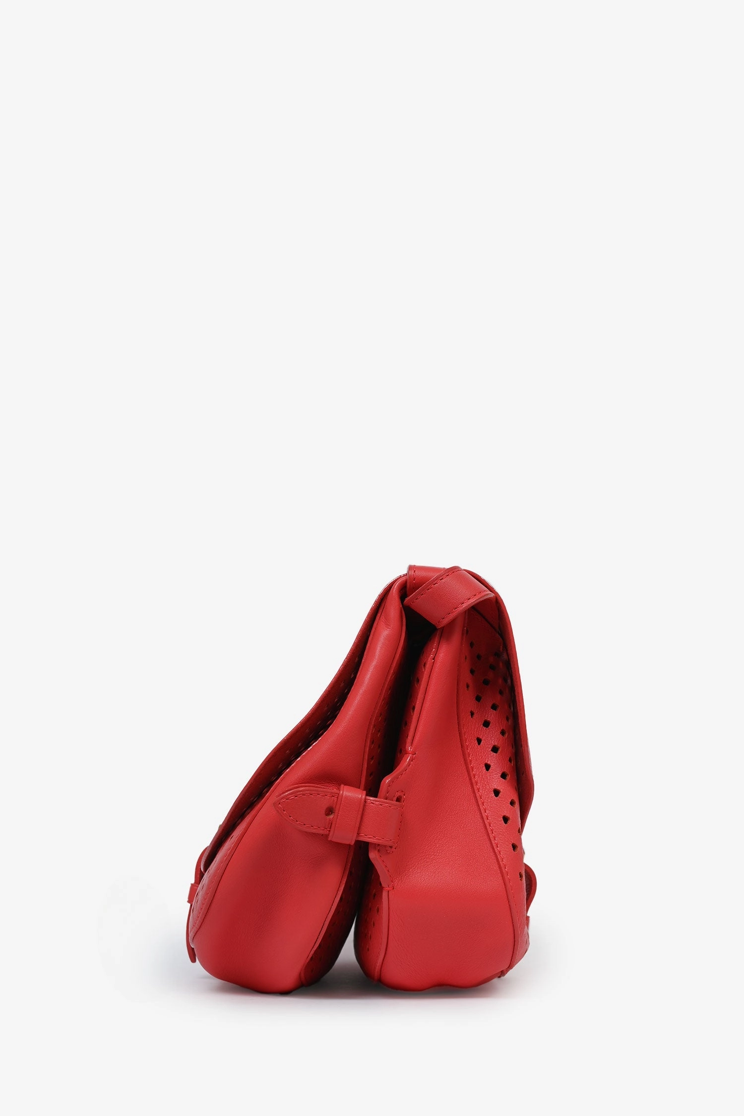 Louis Vuitton Coral Coppola Flore Perforated Saumur Messenger Bag