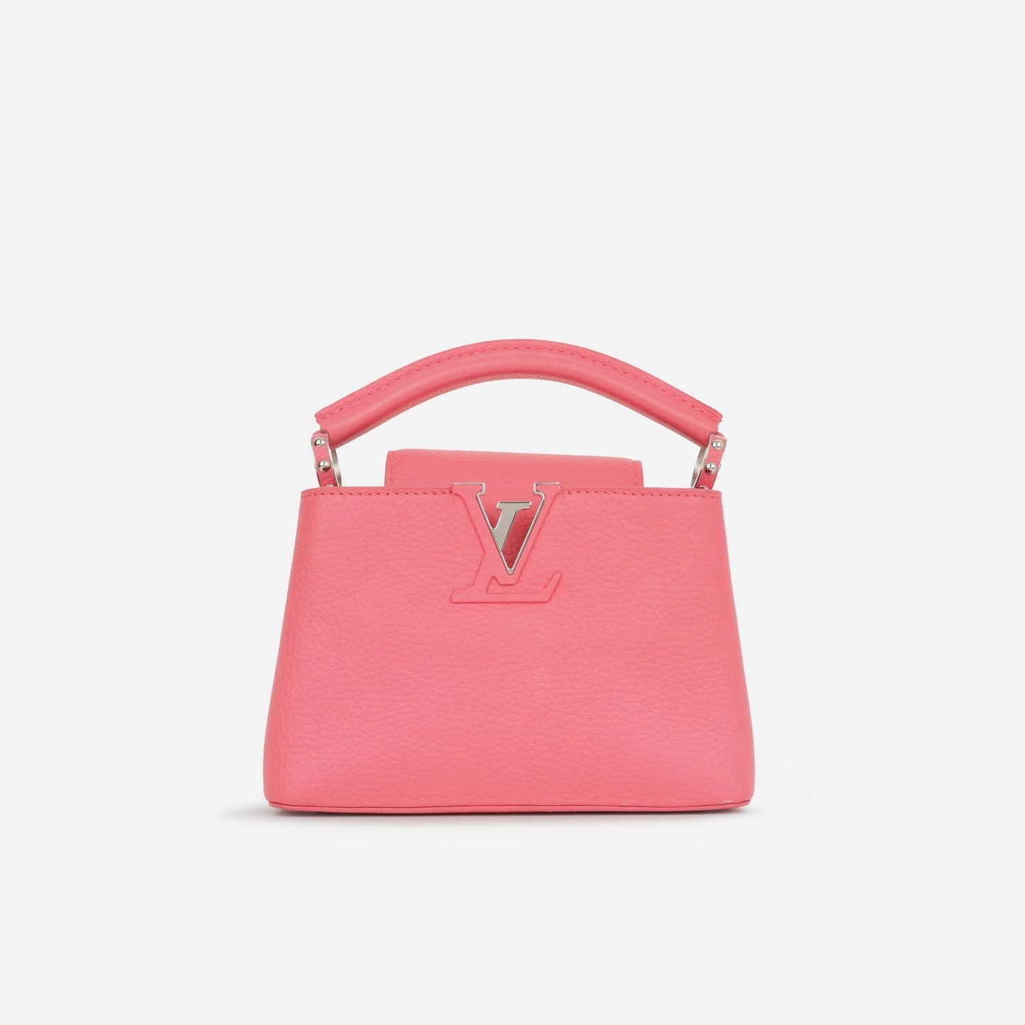 Louis Vuitton Louis Vuitton - Mini Capucines Bag - Dragonfruit Taurillon Leather SHW - Pre-loved