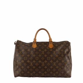 Louis Vuitton Monogram Canvas Speedy 40 Bag