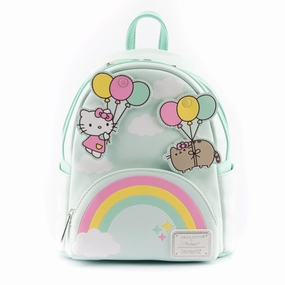 Loungefly Hello Kitty & Pusheen Rainbow Mini Backpack