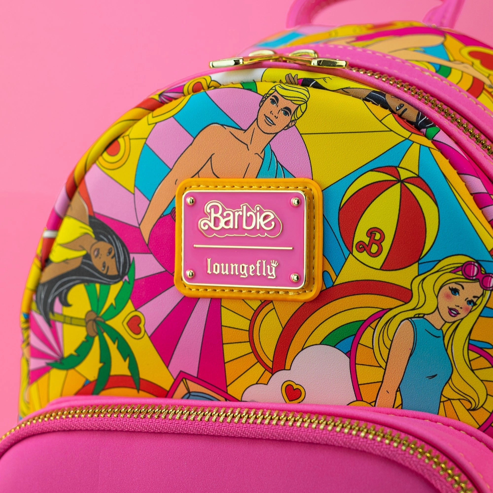 Loungefly x Barbie Fun in the Sun Mini Backpack