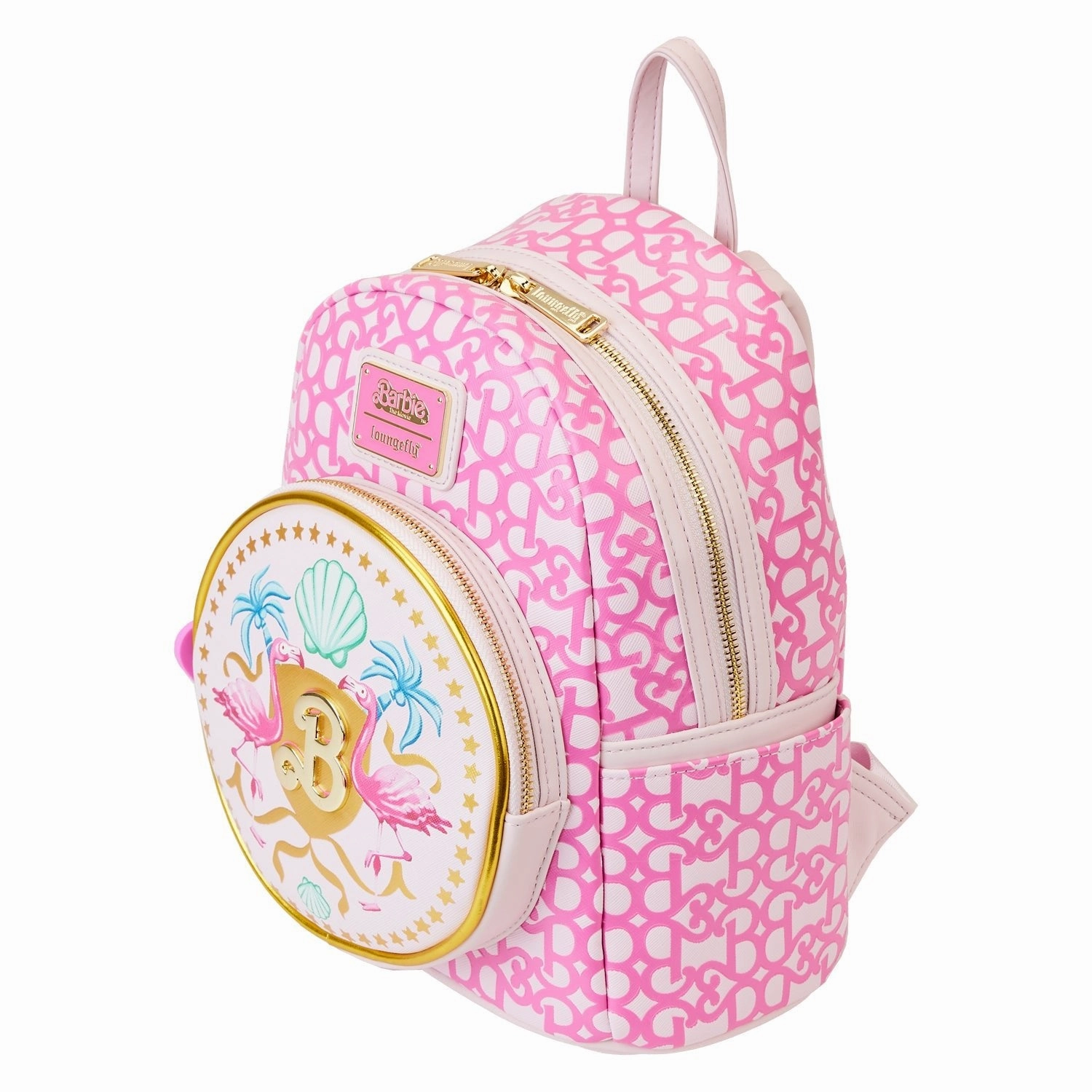 Loungefly x Barbie The Movie Logo Mini Backpack