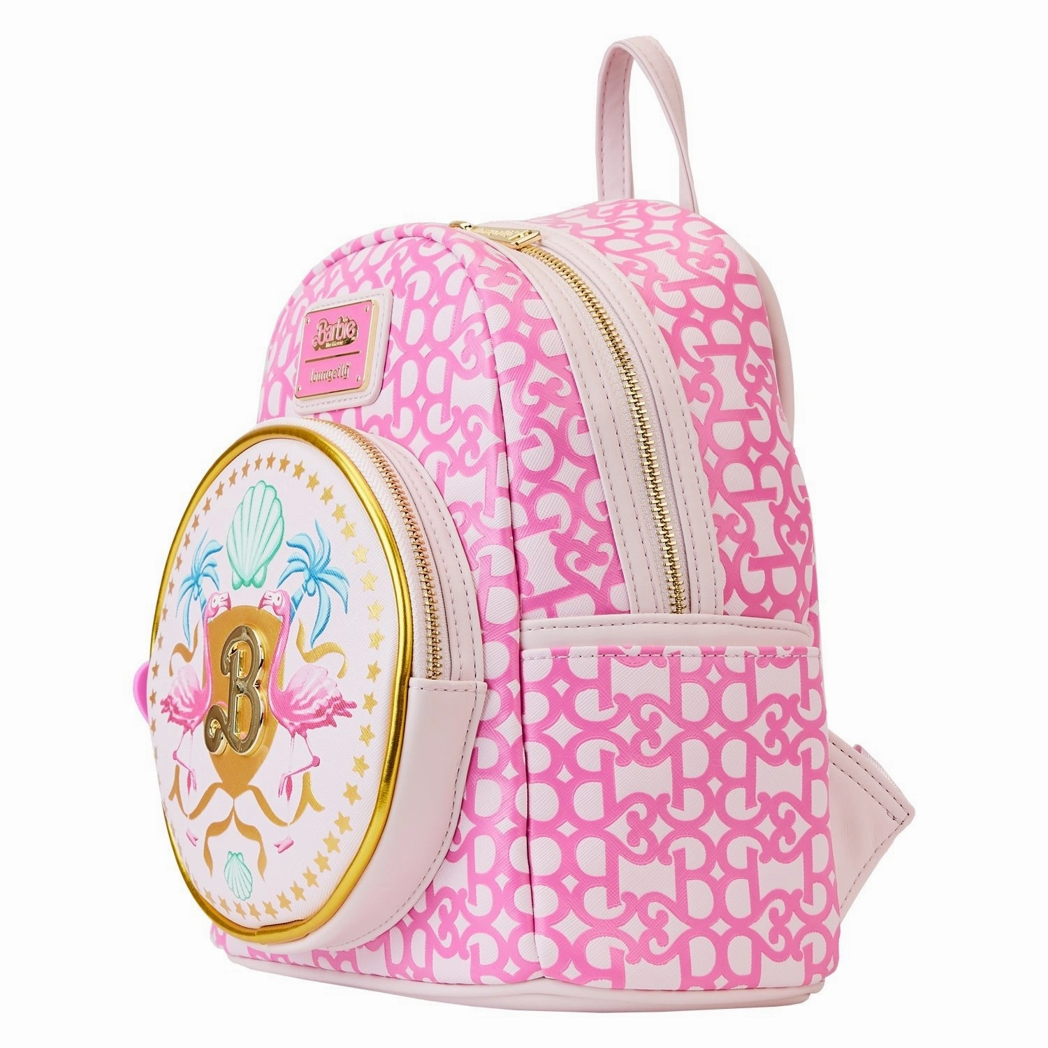 Loungefly x Barbie The Movie Logo Mini Backpack