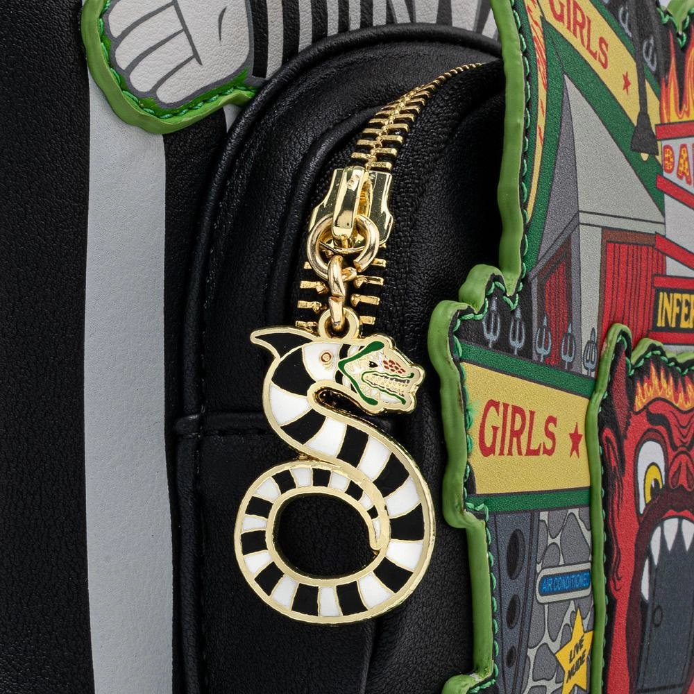 Loungefly x Beetlejuice Dantes Inferno Mini Backpack