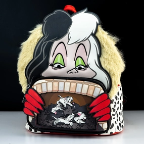 Loungefly x Disney 101 Dalmatians Villains Scene Cruella Mini Backpack