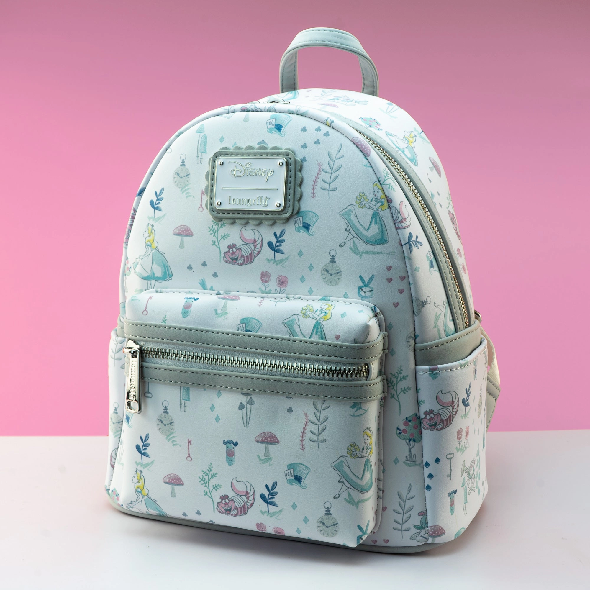 Loungefly x Disney Alice in Wonderland AOP Mini Backpack
