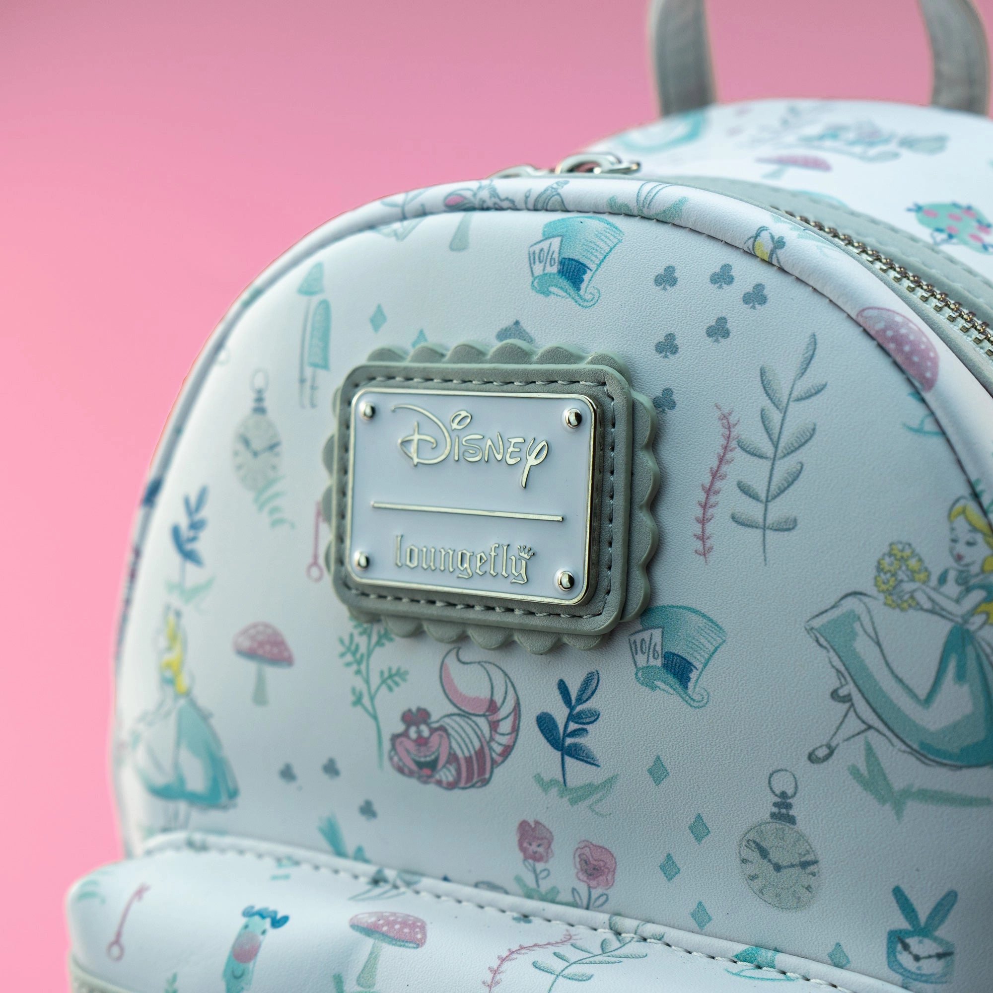Loungefly x Disney Alice in Wonderland AOP Mini Backpack