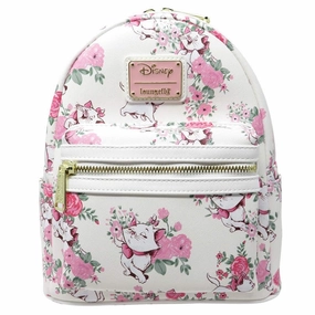 Loungefly x Disney Aristocats Marie White All Over Print Mini Backpack