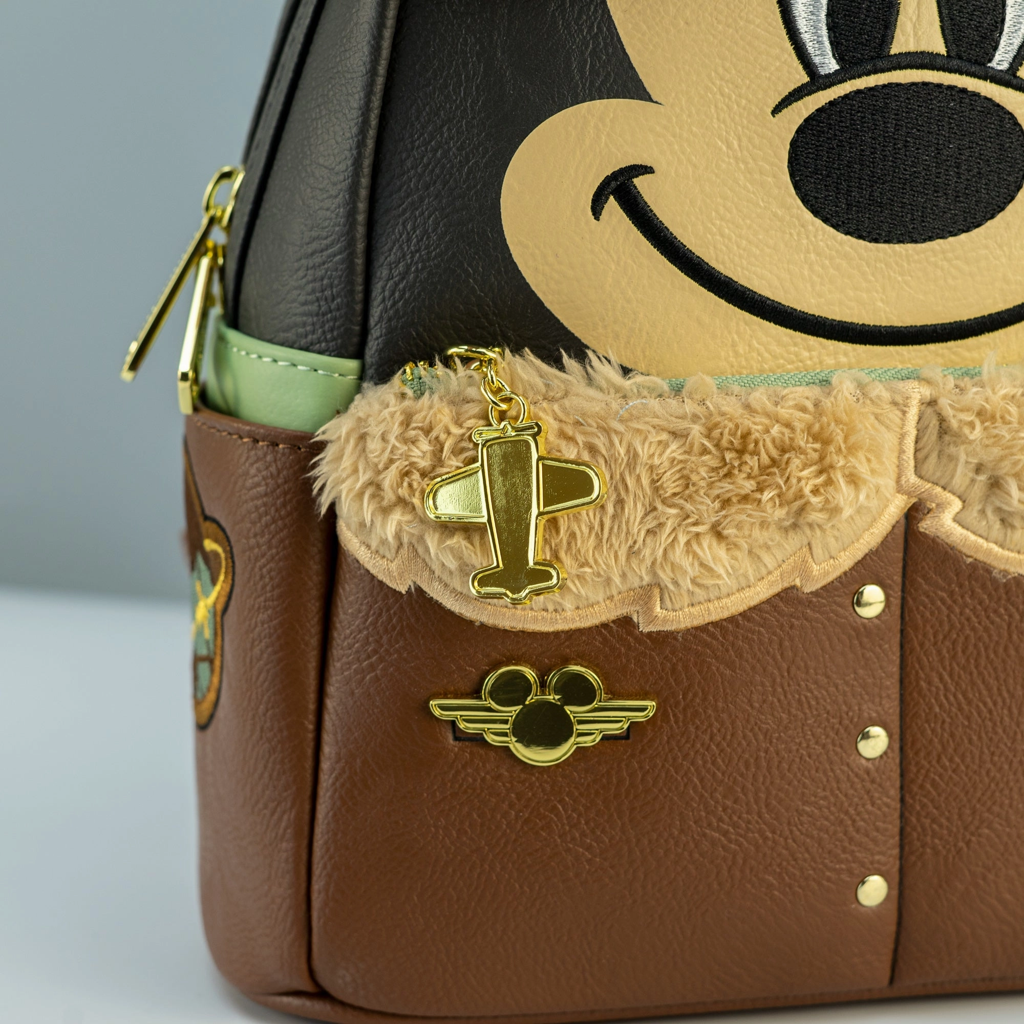 Loungefly x Disney Aviator Mickey Mouse Cosplay Mini Backpack