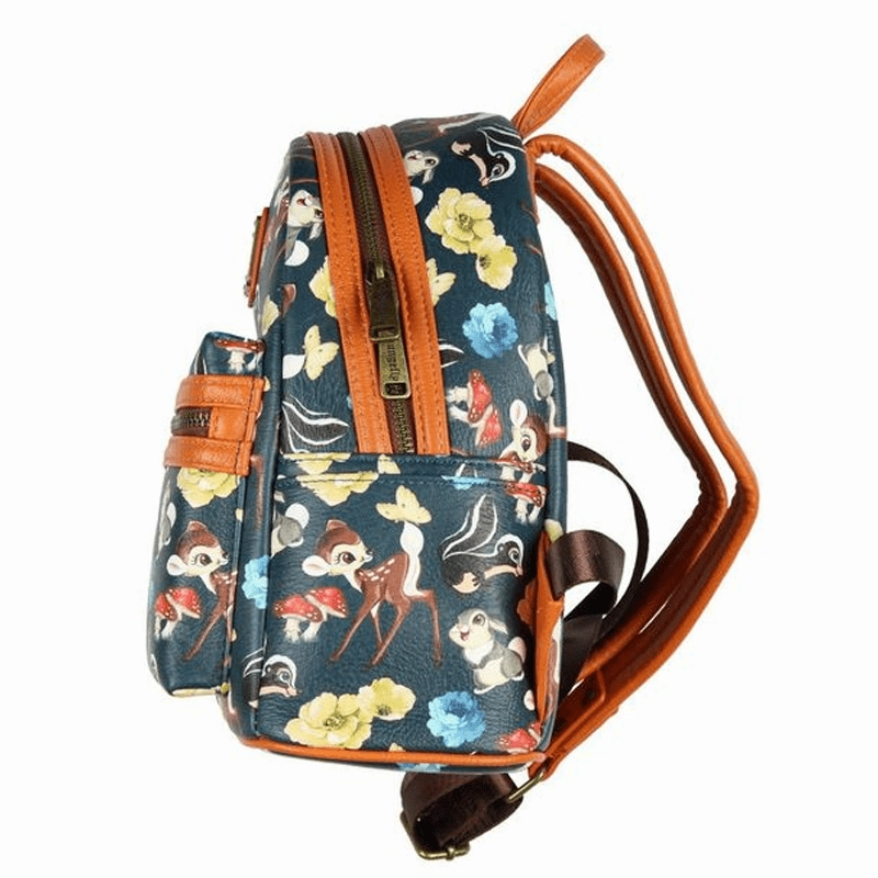 Loungefly x Disney Bambi and Friends All Over Print Mini Backpack