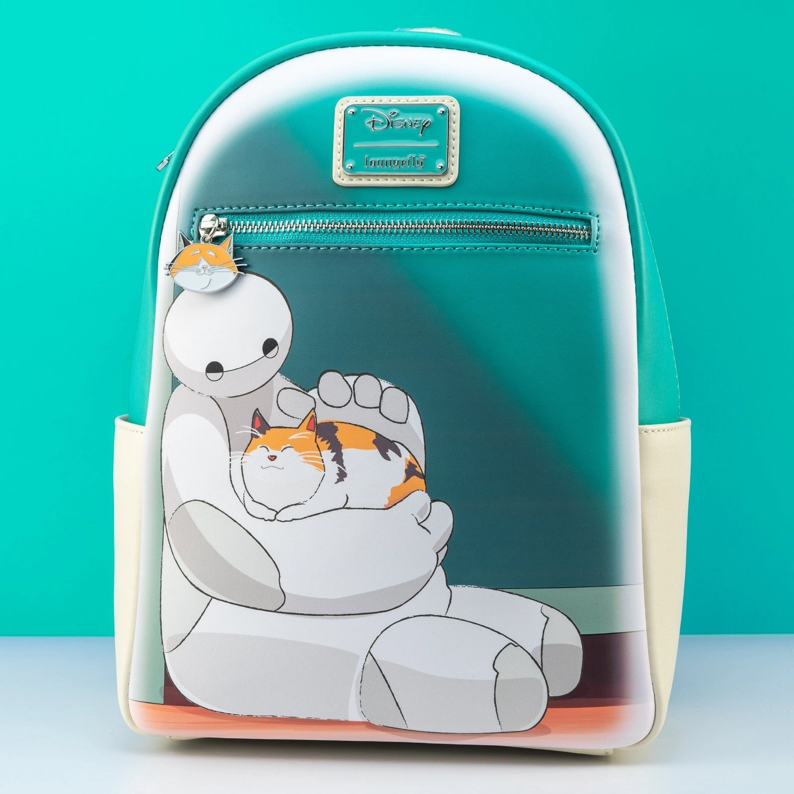 Loungefly x Disney Baymax Holding Mochi Mini Backpack