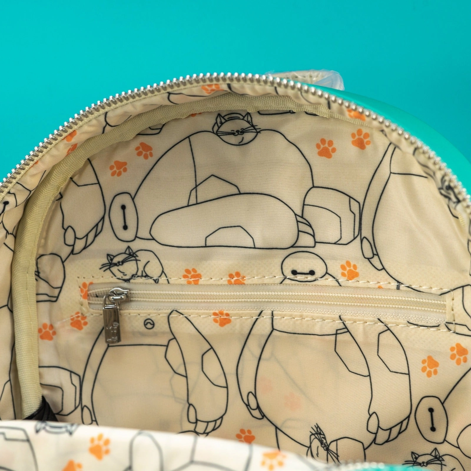 Loungefly x Disney Baymax Holding Mochi Mini Backpack